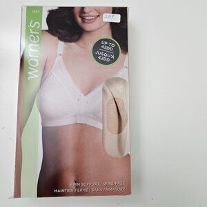 209. Warner's firm support wire free bra. NWT